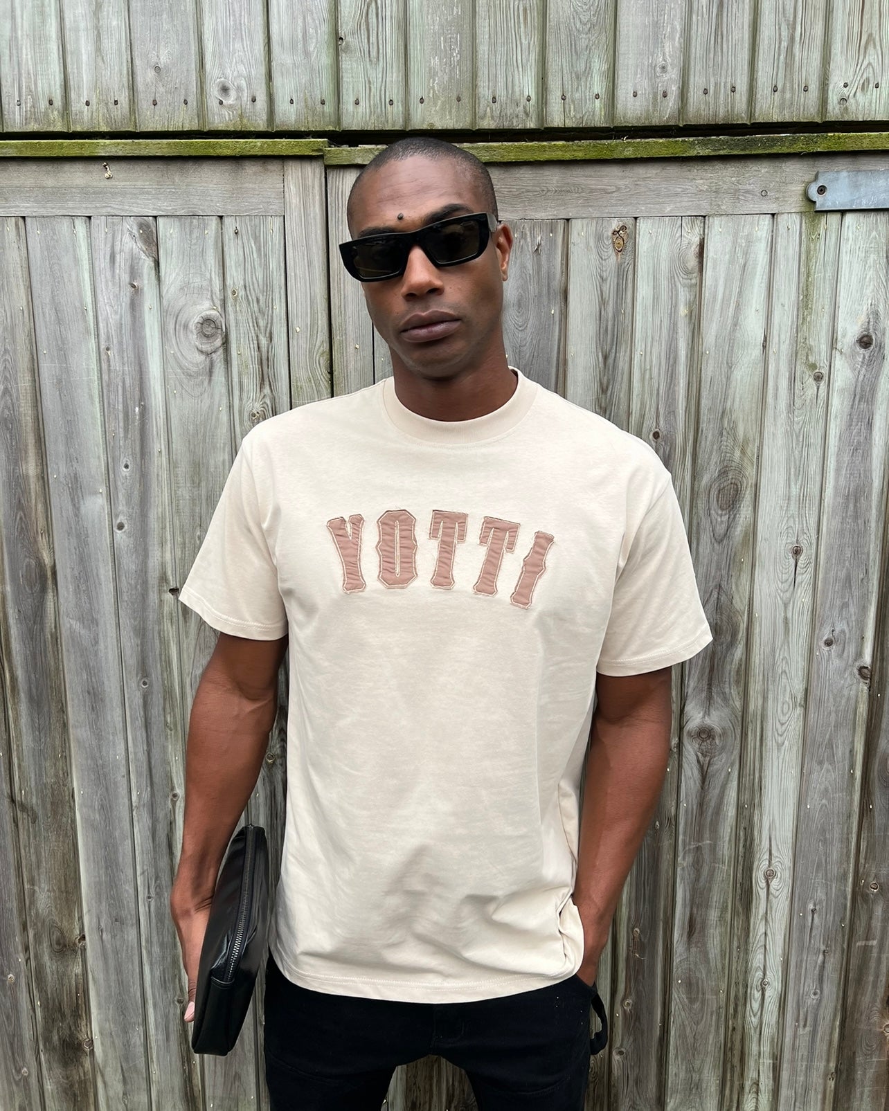 Appliqué - T Shirt / Mocha