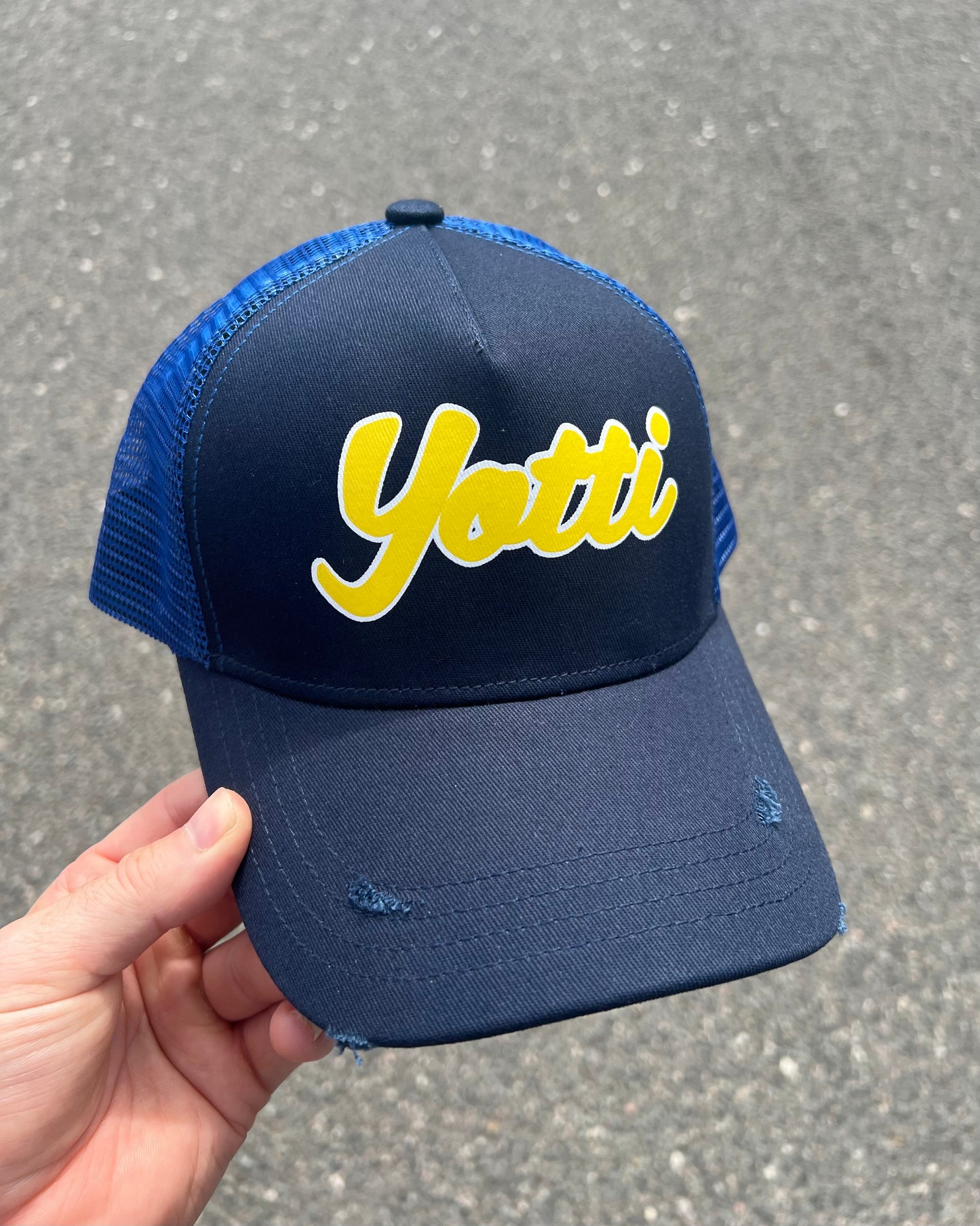 Yotti Trucker - Navy / Yellow - 1 of 1