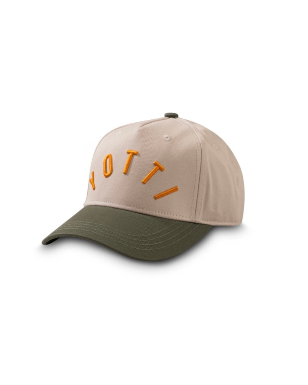 Yotti Full Material Cap | Ecru / Sunburst / Khaki