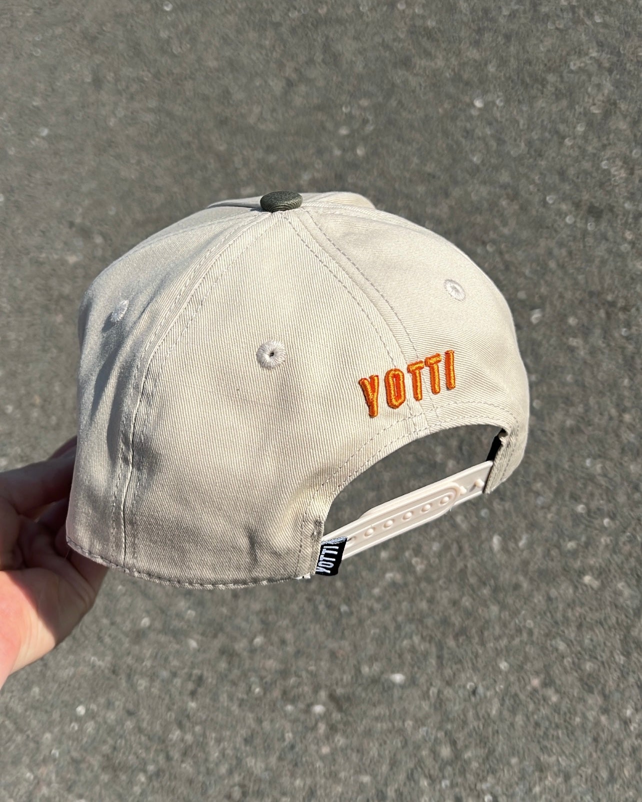 Yotti Full Material Cap | Ecru / Sunburst / Khaki
