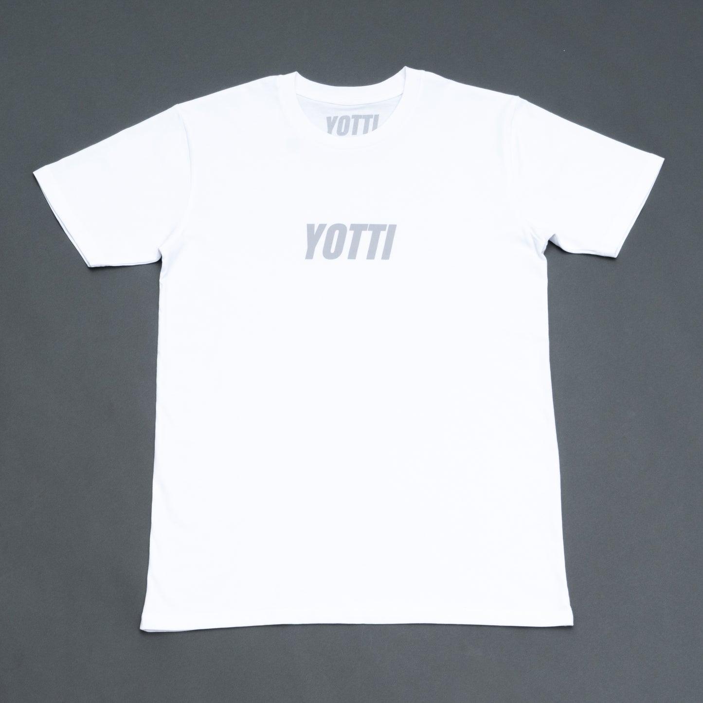 YOTTI LOGO TEE | White/Grey
