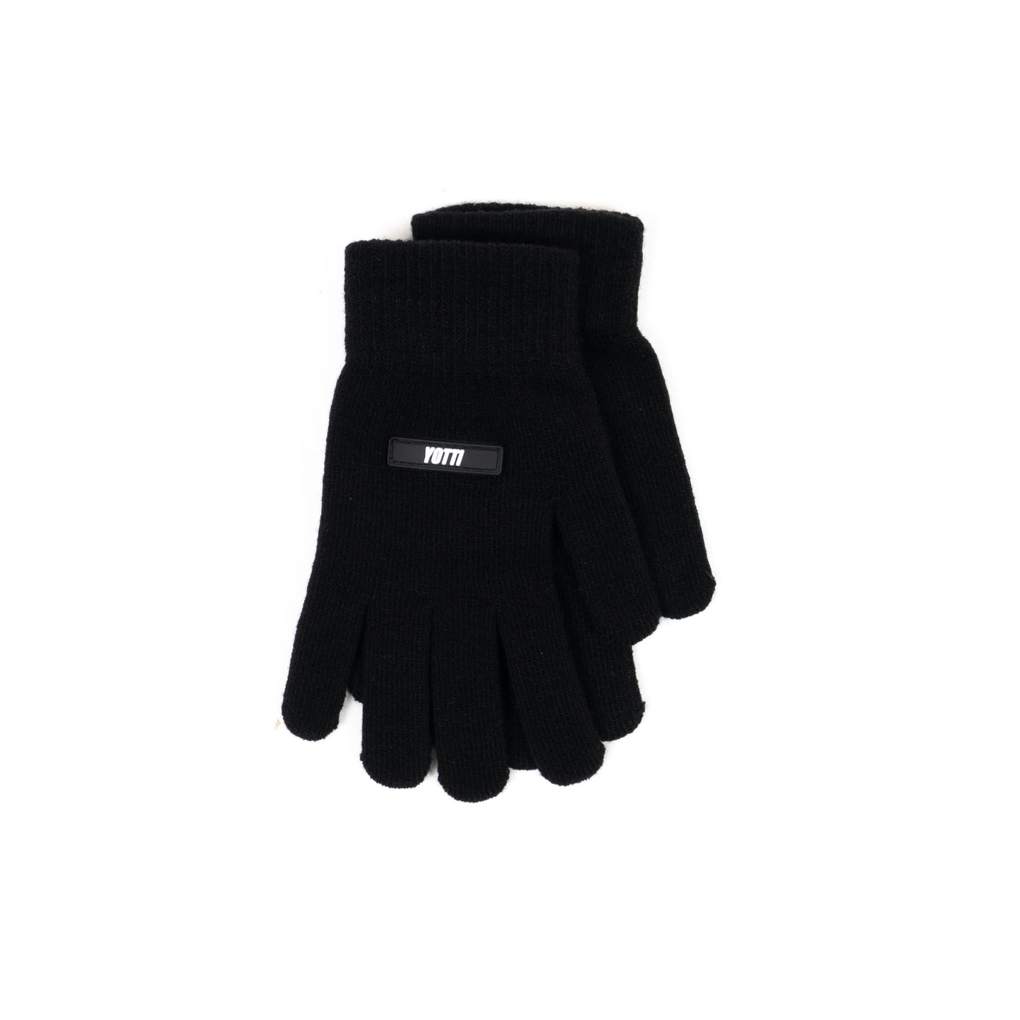 Yotti Logo Gloves - Black