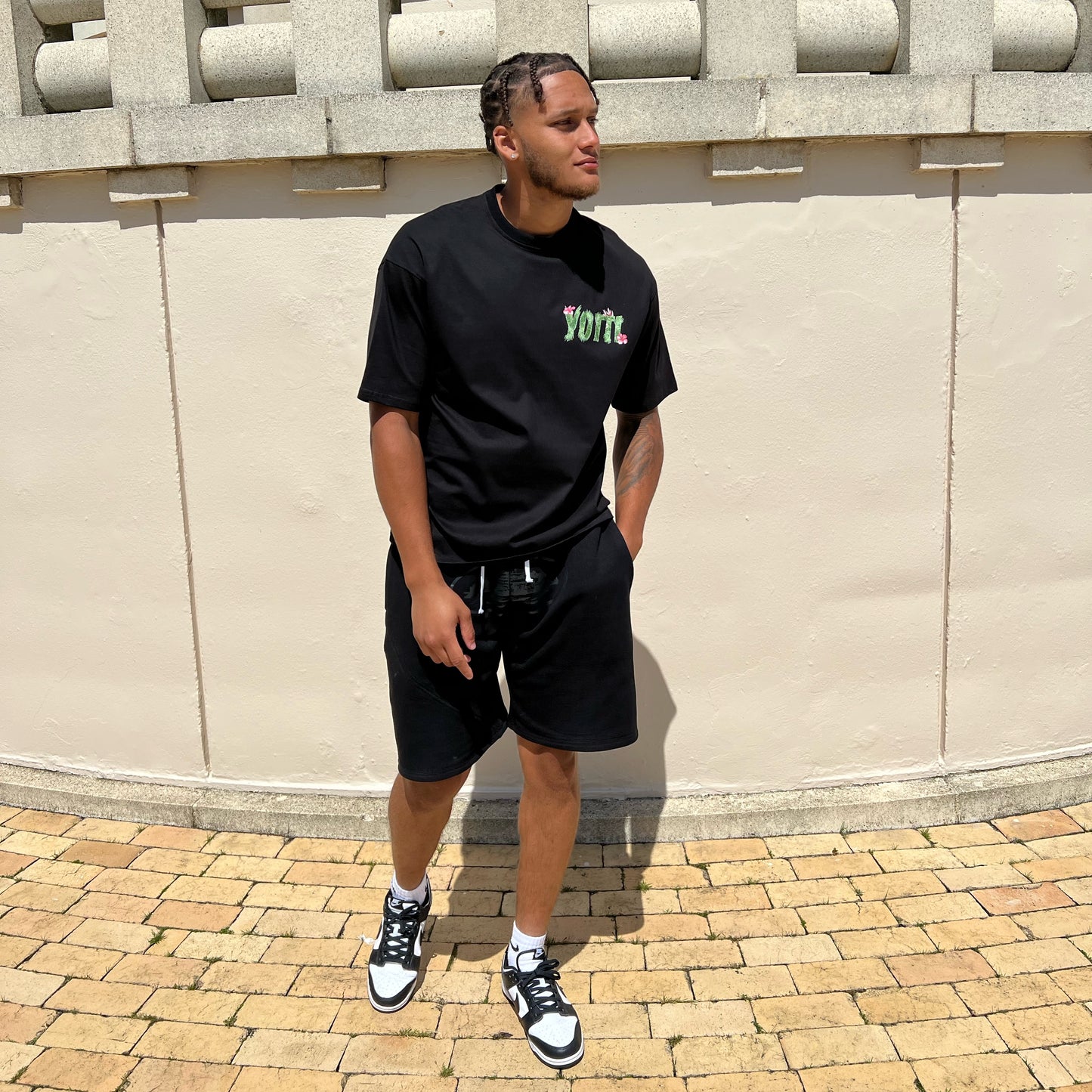 "FOLIAGE" OVERSIZED TEE