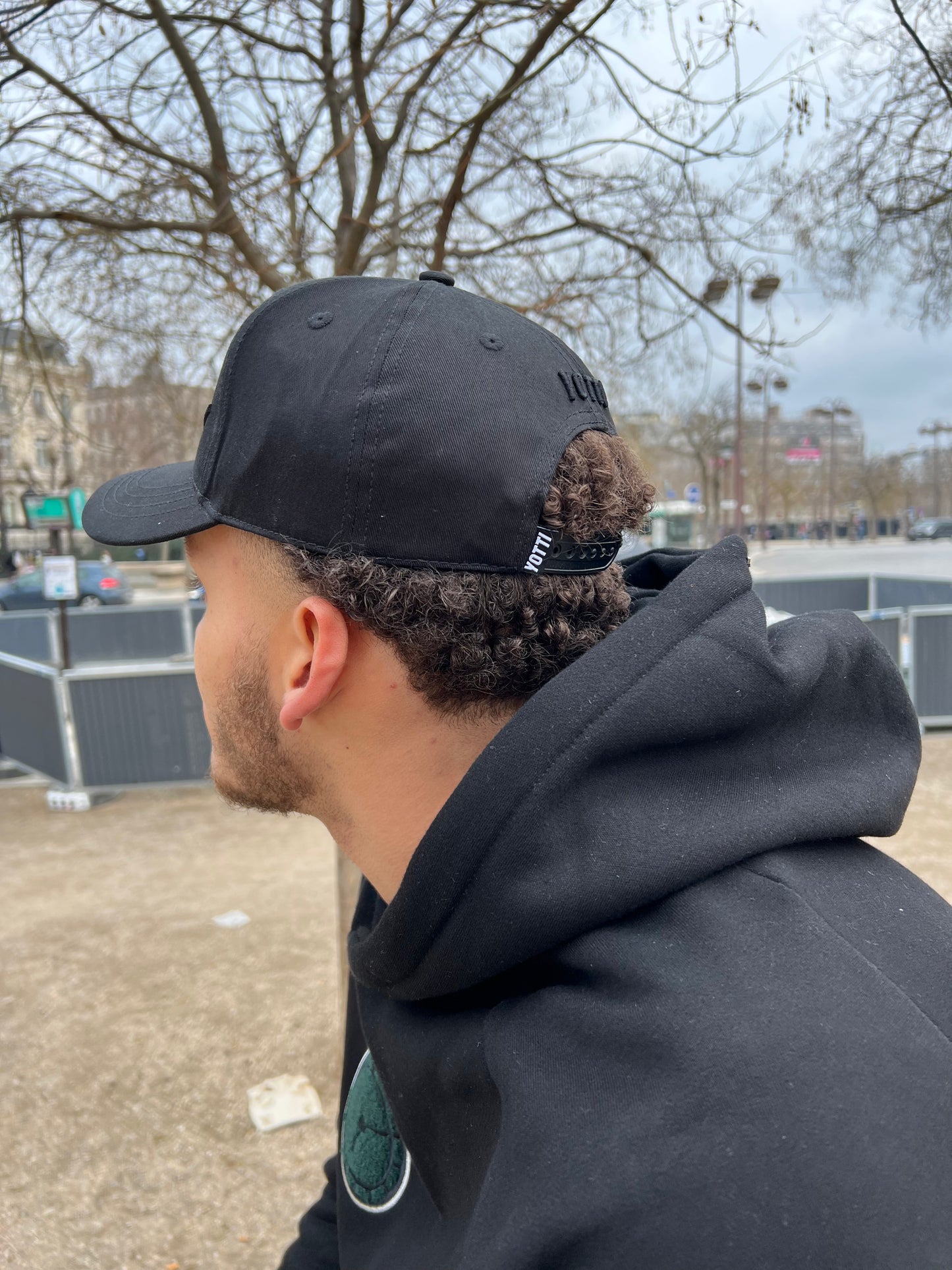 Yotti Full Material Cap | Triple Black