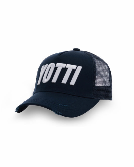 Yotti Logo Trucker | Navy/White