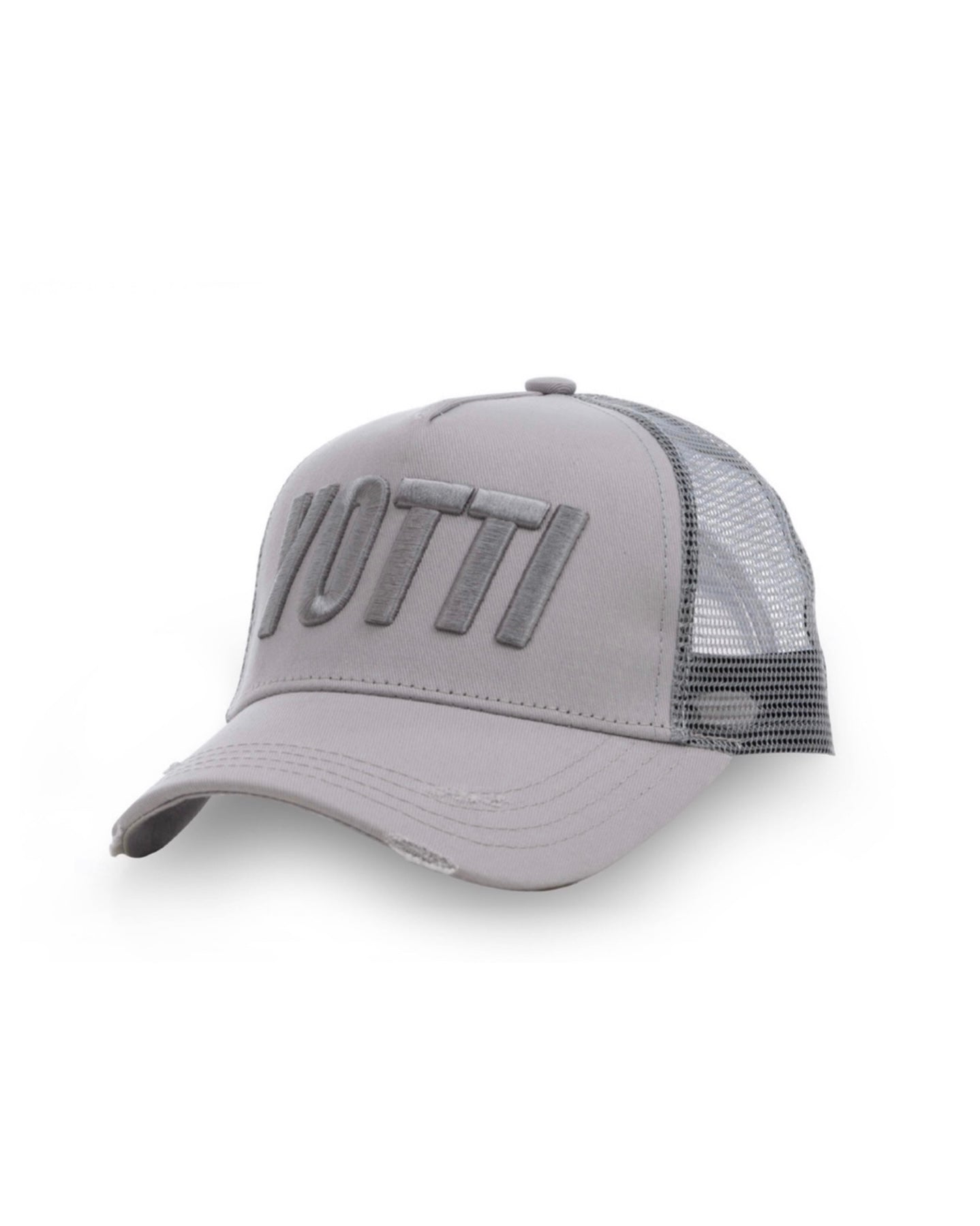 Yotti Logo Trucker | Grey/Silver